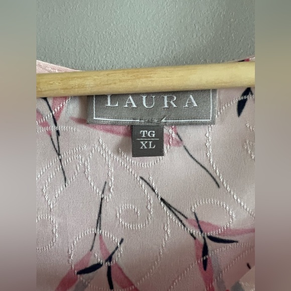 Laura Keyhole Boatneck Sleeveless Blouse XL - Picture 3 of 7